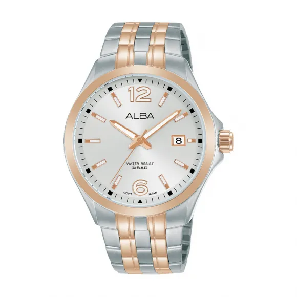 雅柏/Alba 40MM 不锈钢表壳 男表 AS9M82X1