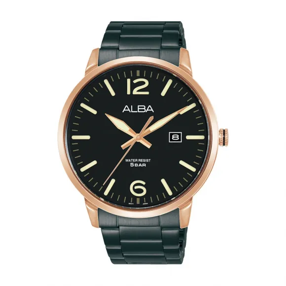 雅柏/Alba 43.5MM 不锈钢表壳 男表 AS9N04X1