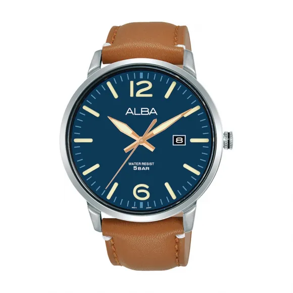 雅柏/Alba 43.5MM 不锈钢表壳 男表 AS9N13X1