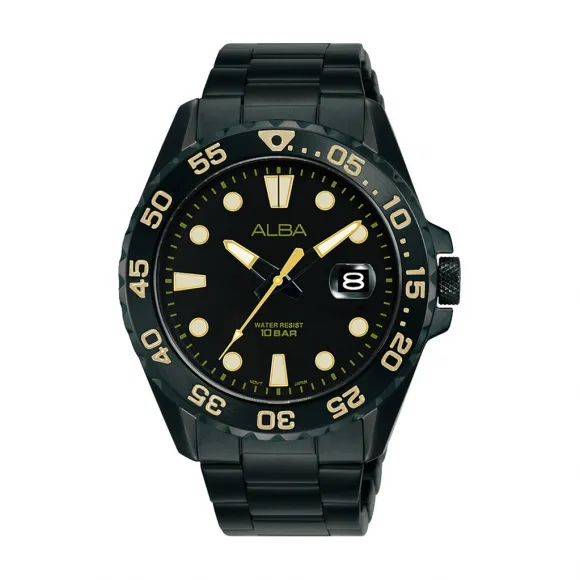 雅柏/Alba 42MM 不锈钢表壳 男表 AS9N23X1