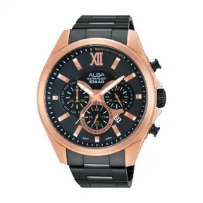 雅柏/Alba 45MM 不锈钢表壳 男表 AT3764X1