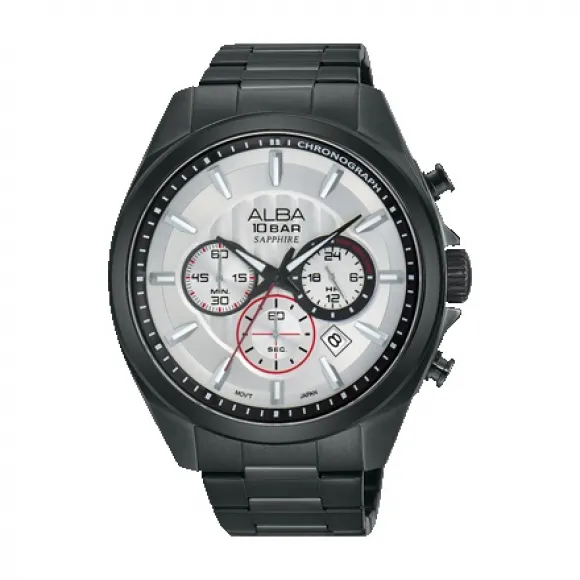 雅柏/Alba 45MM 不锈钢表壳 男表 AT3829X1