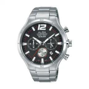 雅柏/Alba 44MM 不锈钢表壳 男表 AT3925X1