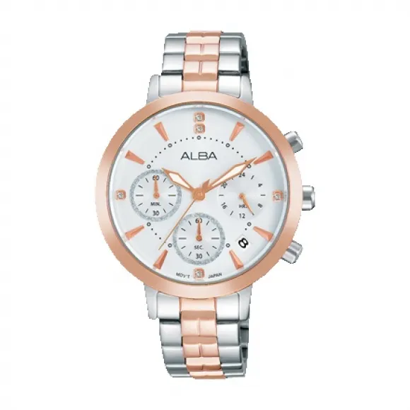 雅柏/Alba 36MM 不锈钢表壳 女表 AT3934X1