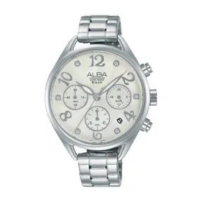 雅柏/Alba 37MM 不锈钢表壳 女表 AT3A25X1