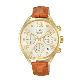 雅柏/Alba 37MM 不锈钢表壳 女表 AT3A28X1