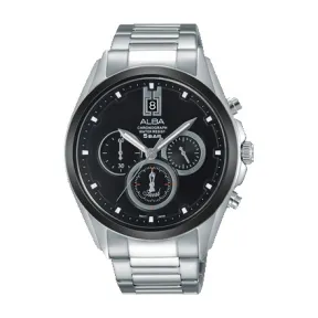 雅柏/Alba 43.6MM 不锈钢表壳 男表 AT3A95X1