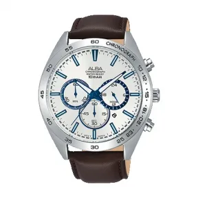 雅柏/Alba 45MM 不锈钢表壳 男表 AT3B35X1