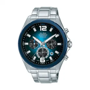 雅柏/Alba 44MM 不锈钢表壳 男表 AT3B51X1