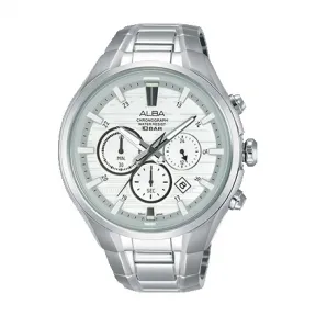 雅柏/Alba 46MM 不锈钢表壳 男表 AT3C13X1