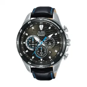 雅柏/Alba 45.1MM 不锈钢表壳 男表 AT3C27X1