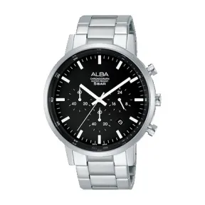 雅柏/Alba 42MM 不锈钢表壳 男表 AT3C47X1