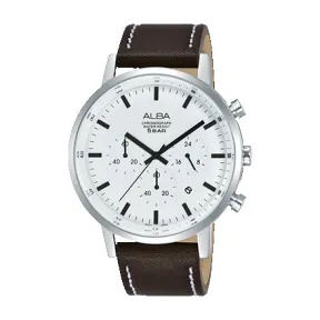 雅柏/Alba 42MM 不锈钢表壳 男表 AT3C59X1