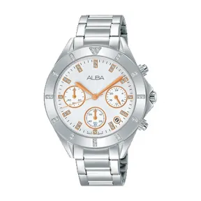 雅柏/Alba 37MM 不锈钢表壳 女表 AT3D03X1