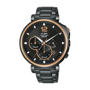 雅柏/Alba 44MM 不锈钢表壳 男表 AT3E12X1