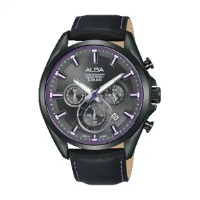 雅柏/Alba 44MM 不锈钢表壳 男表 AT3E61X1