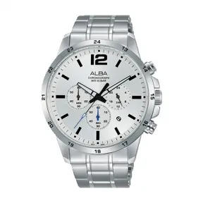 雅柏/Alba 43MM 不锈钢表壳 男表 AT3E85X1