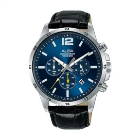 雅柏/Alba 43MM 不锈钢表壳 男表 AT3E89X1