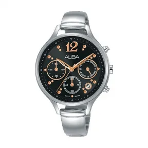 雅柏/Alba 36MM 不锈钢表壳 女表 AT3E99X1