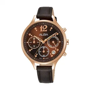 雅柏/Alba 36MM 不锈钢表壳 女表 AT3F06X1