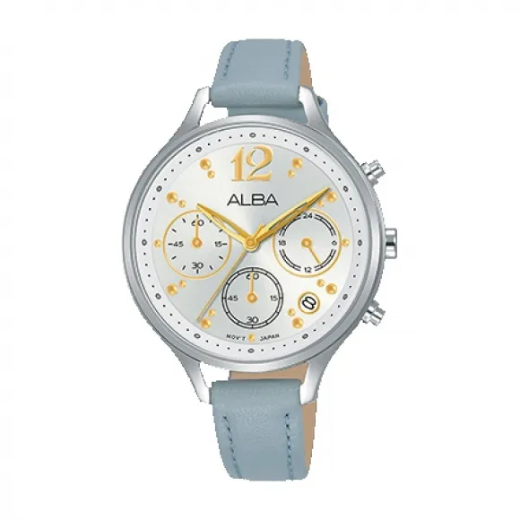 雅柏/Alba 36MM 不锈钢表壳 女表 AT3F09X1