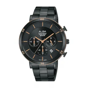 雅柏/Alba 42MM 不锈钢表壳 男表 AT3F60X1