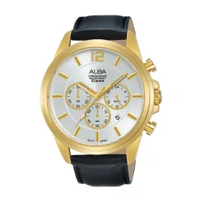 雅柏/Alba 44MM 不锈钢表壳 男表 AT3G16X1