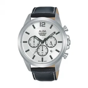 雅柏/Alba 44MM 不锈钢表壳 男表 AT3G17X1