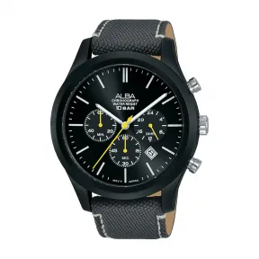 雅柏/Alba 44MM 不锈钢表壳 男表 AT3G21X1