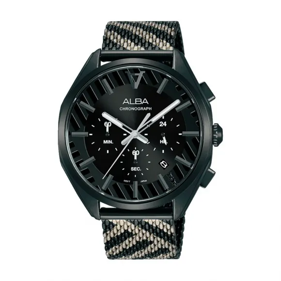 雅柏/Alba 42MM 不锈钢表壳 男表 AT3H07X1