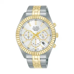 雅柏/Alba 42MM 不锈钢表壳 男表 AT3H14X1
