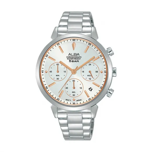 雅柏/Alba 36MM 不锈钢表壳 女表 AT3H43X1