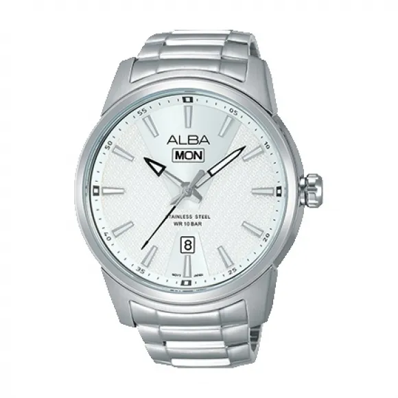 雅柏/Alba 45MM 不锈钢表壳 男表 AV3529X1