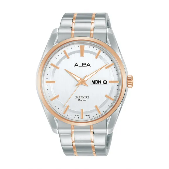 雅柏/Alba 42.3MM 不锈钢表壳 男表 AV3546X1