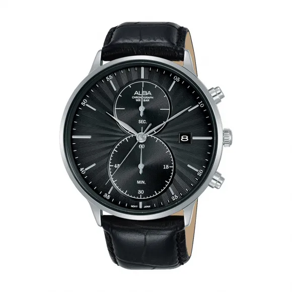 雅柏/Alba 43MM 不锈钢表壳 男表 AW4013X1