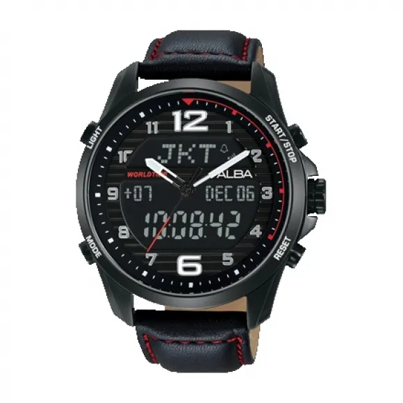 雅柏/Alba 44MM 不锈钢表壳 男表 AZ4009X1