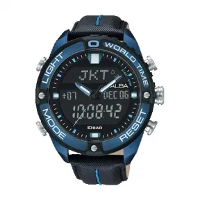 雅柏/Alba 46.5MM 不锈钢表壳 男表 AZ4041X1