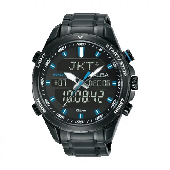 雅柏/Alba 45MM 不锈钢表壳 男表 AZ4055X1