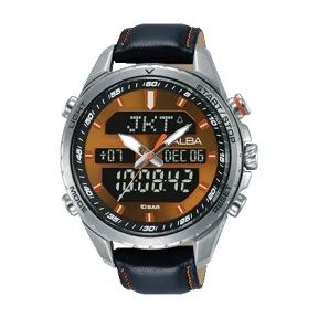 雅柏/Alba 45MM 不锈钢表壳 男表 AZ4067X1