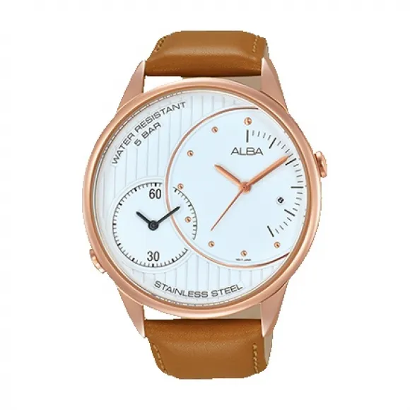 雅柏/Alba 45MM 不锈钢表壳 男表 AZ9008X1