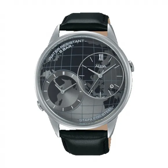 雅柏/Alba 45MM 不锈钢表壳 男表 AZ9009X1