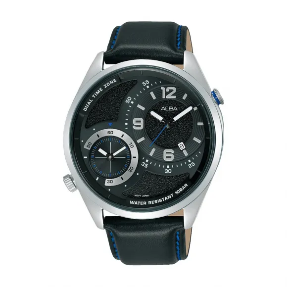 雅柏/Alba 43MM 不锈钢表壳 男表 AZ9025X1