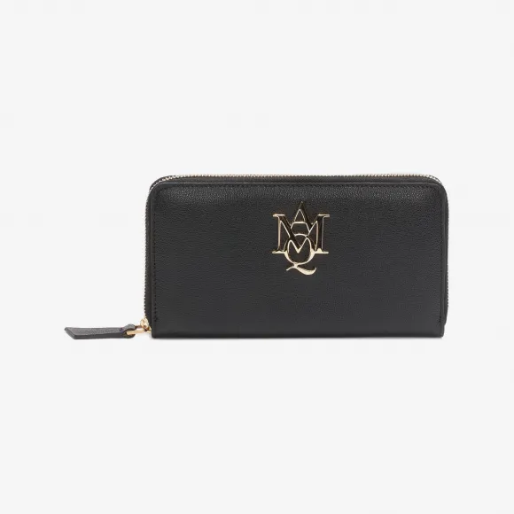 亚历山大麦昆/Alexander McQueen 小牛皮 Insignia Continental 皮夹 女士 22001065ul 439194DN10G1000