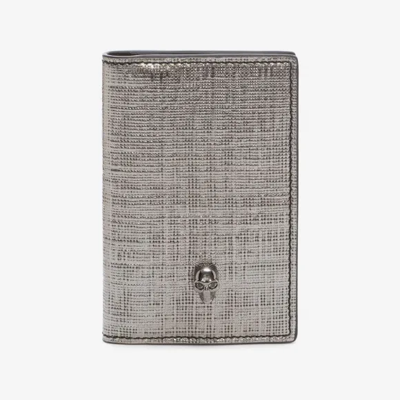 亚历山大麦昆/Alexander McQueen 皮革骷髅口袋收纳夹 女士 22001705bv 305073DZZ0R1300