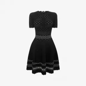 亚历山大麦昆/Alexander McQueen 大圆摆迷你连衣裙 女士 34578645qu 417508Q1RNI1077