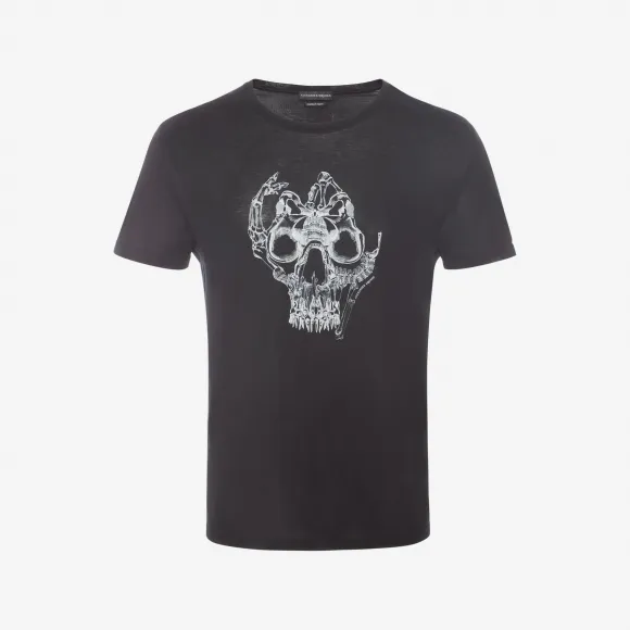 亚历山大麦昆/Alexander McQueen 骷髅骨头 T 恤 男士 37892276iw 435907QHZT80901