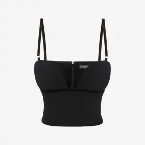 亚历山大麦昆/Alexander McQueen Leaf Crepe 胸衣式上衣 女士 38551022oj 434635QHE401000