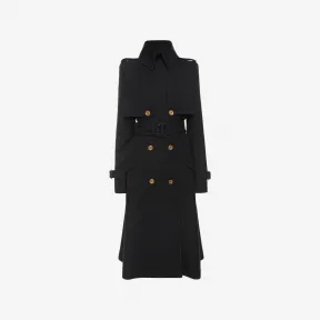 亚历山大麦昆/Alexander McQueen 双华达呢 Trench 大衣 女士 41639459ua 430233QHK031000