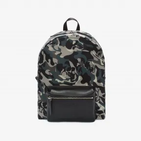 亚历山大麦昆/Alexander McQueen 迷彩印纹双肩包 男士 45344622nk 4558959CG1N1064