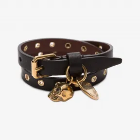 亚历山大麦昆/Alexander McQueen 双圈 Eyelet 手环 女士 50192636ts 465147DP6RT1000